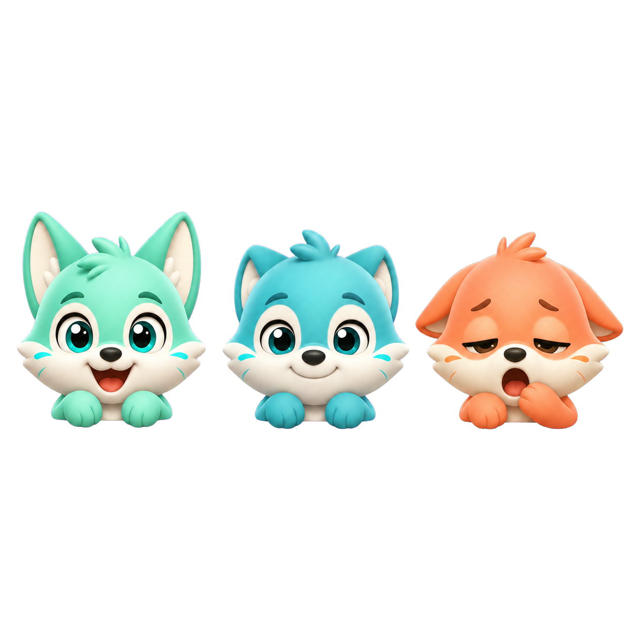 Health Age Buddy fox mascots
